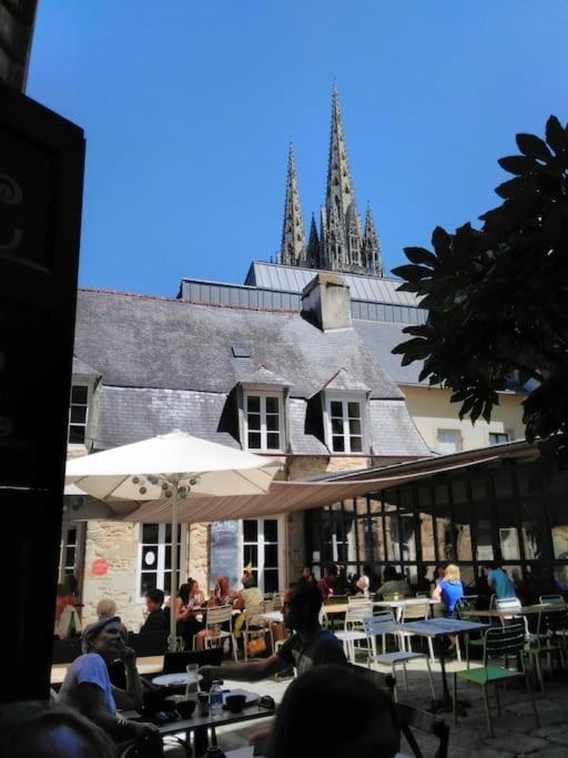 Quimper Hyper Centre T2 Balcon Lumineux Calme Lägenhet Exteriör bild