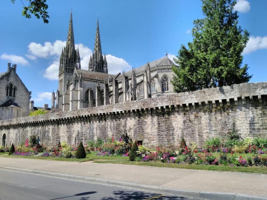 Quimper Hyper Centre T2 Balcon Lumineux Calme Lägenhet Exteriör bild